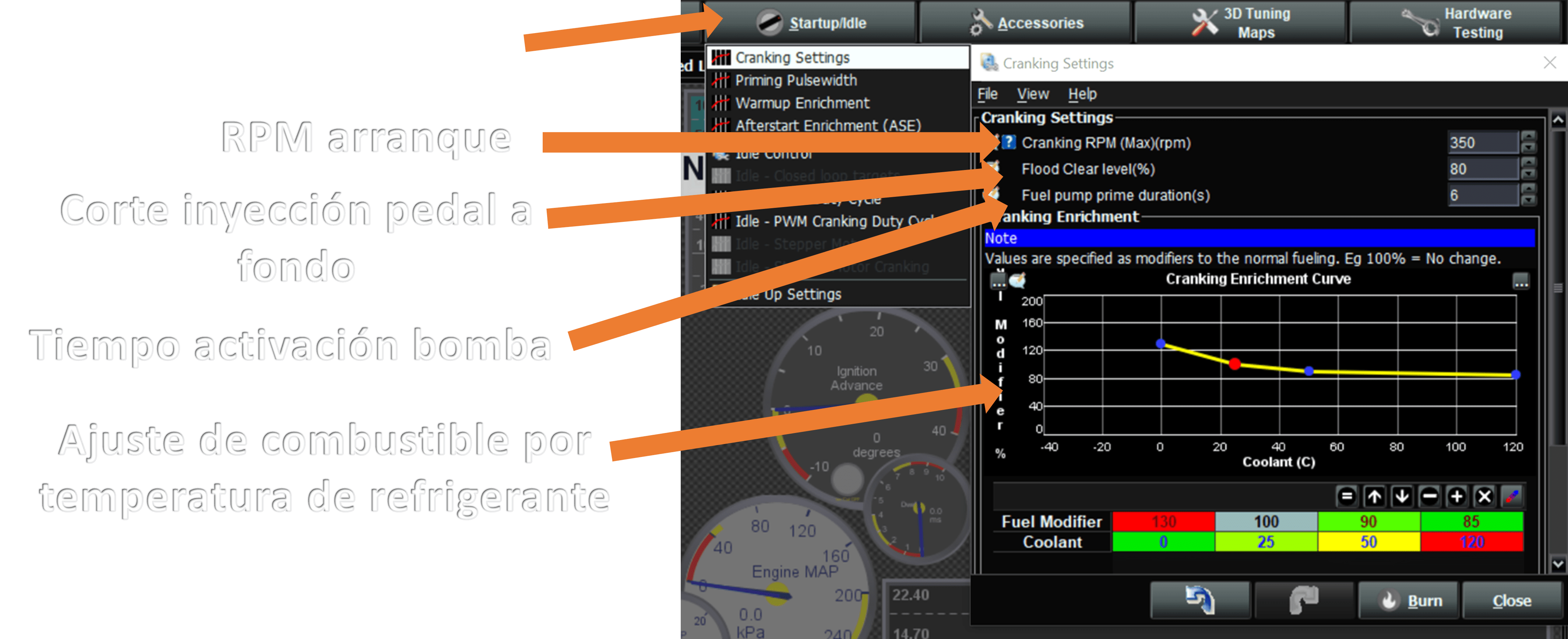 Configuración del Arranque